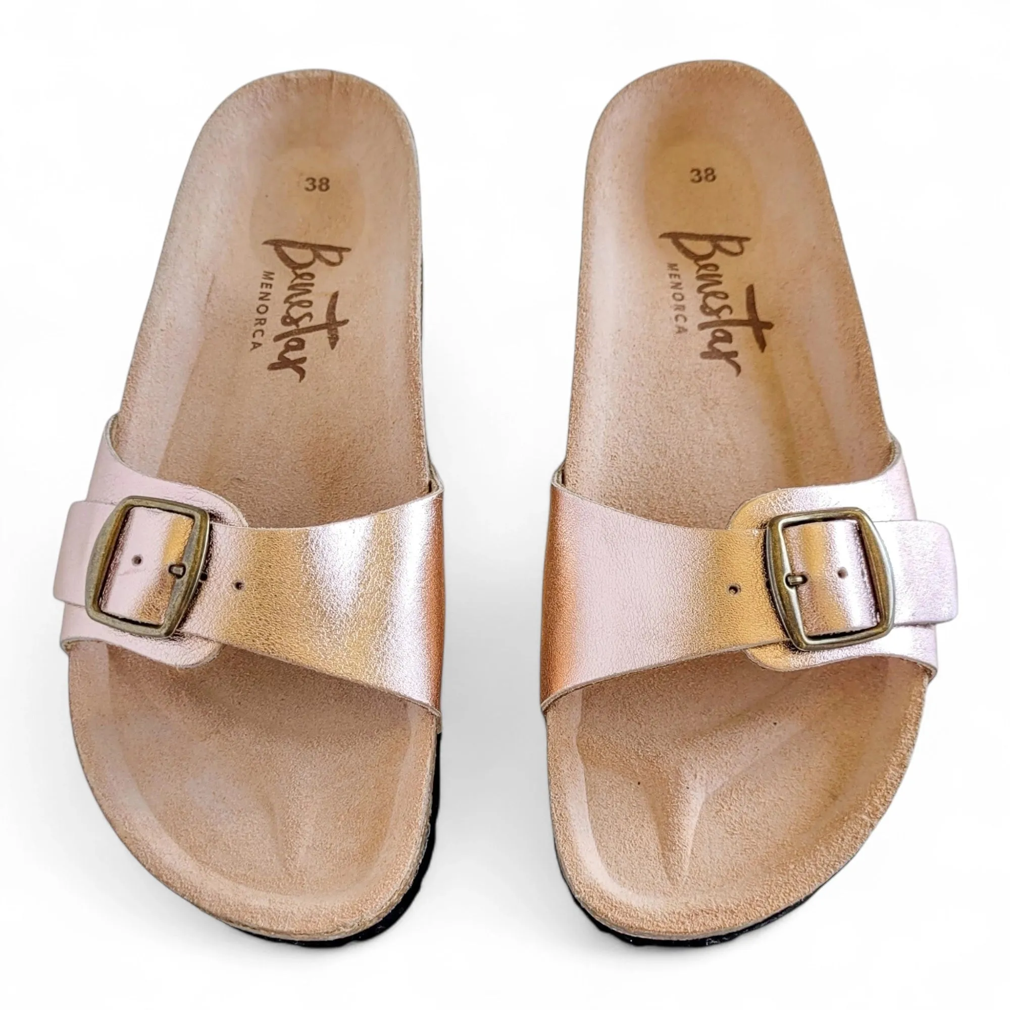 Freida - Rose Gold  Arch Support Sandals