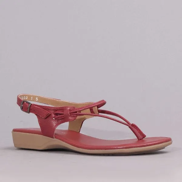 Froggie Spaghetti Strap Sandal Red