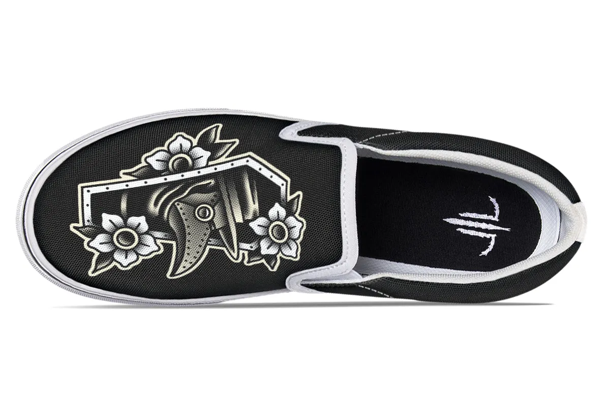 Furio Plague Doctor Slip On Shoes