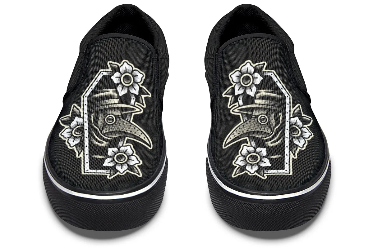 Furio Plague Doctor Slip On Shoes