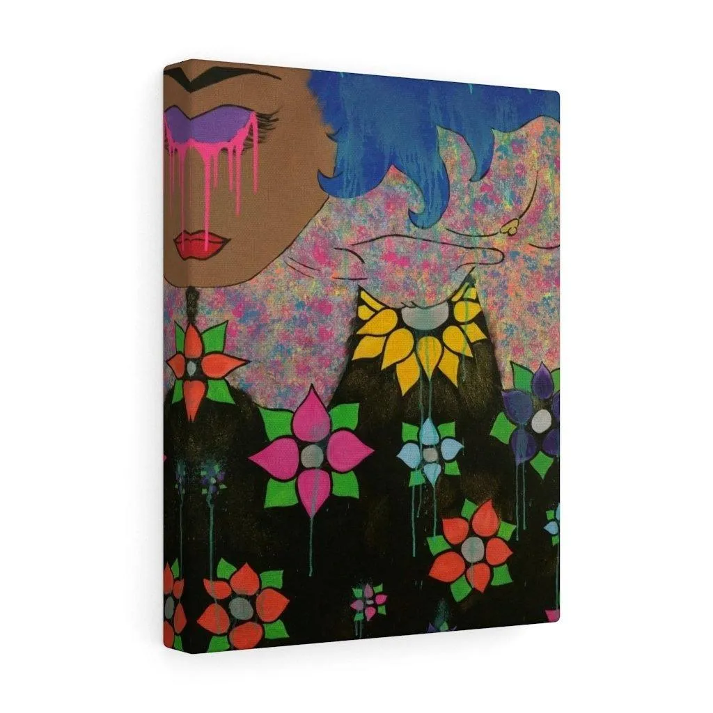 Galactic Explosion PrintedStretched canvas
