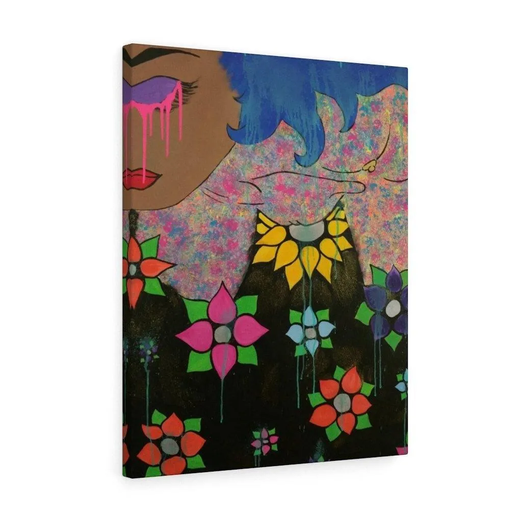Galactic Explosion PrintedStretched canvas