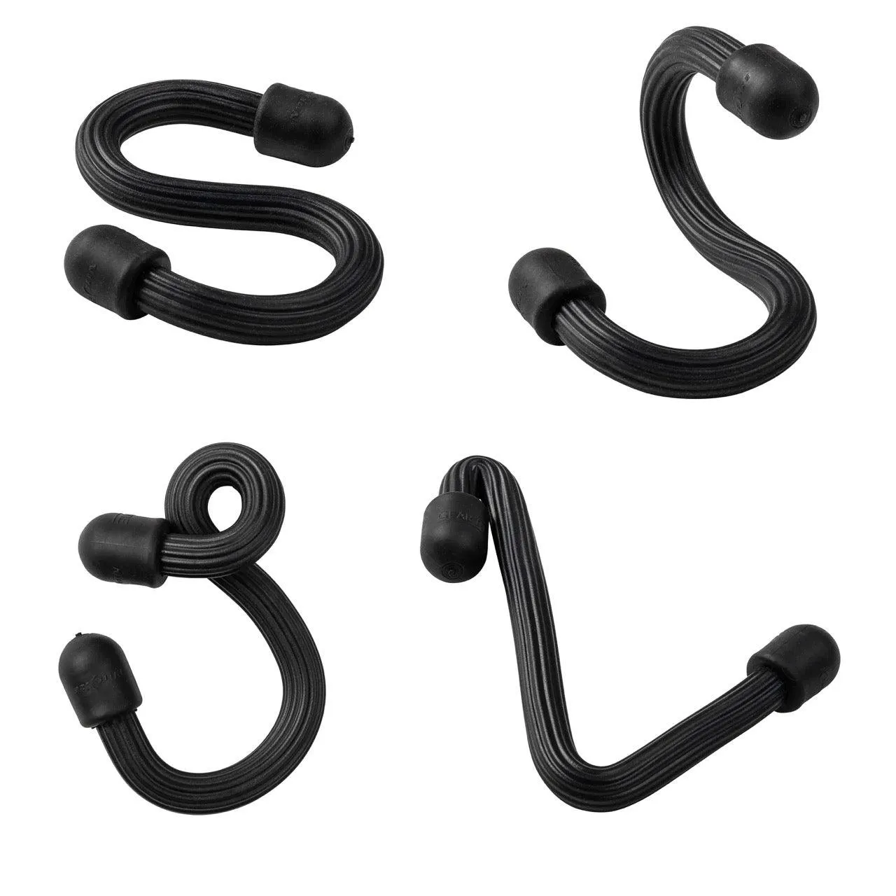 Gear Tie Bendable S-Hook - black