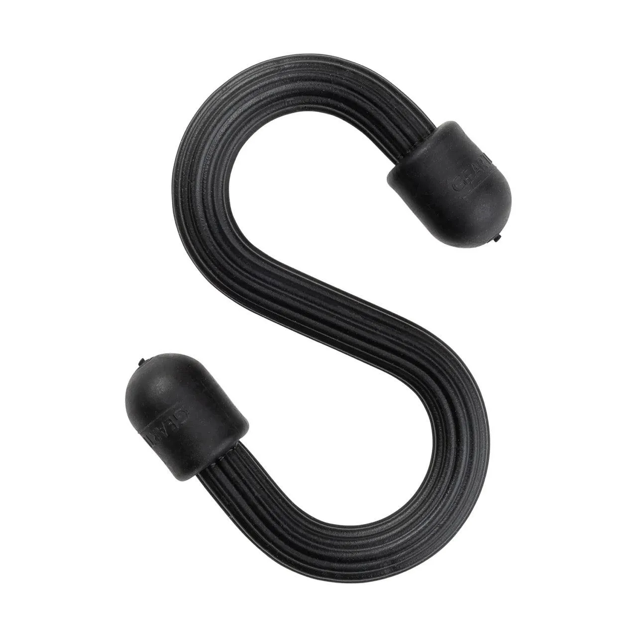 Gear Tie Bendable S-Hook - black