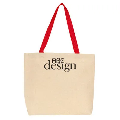 Gemline Colored Handle Tote