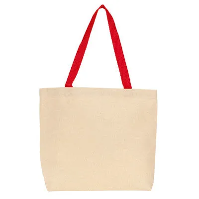 Gemline Colored Handle Tote