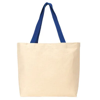 Gemline Colored Handle Tote