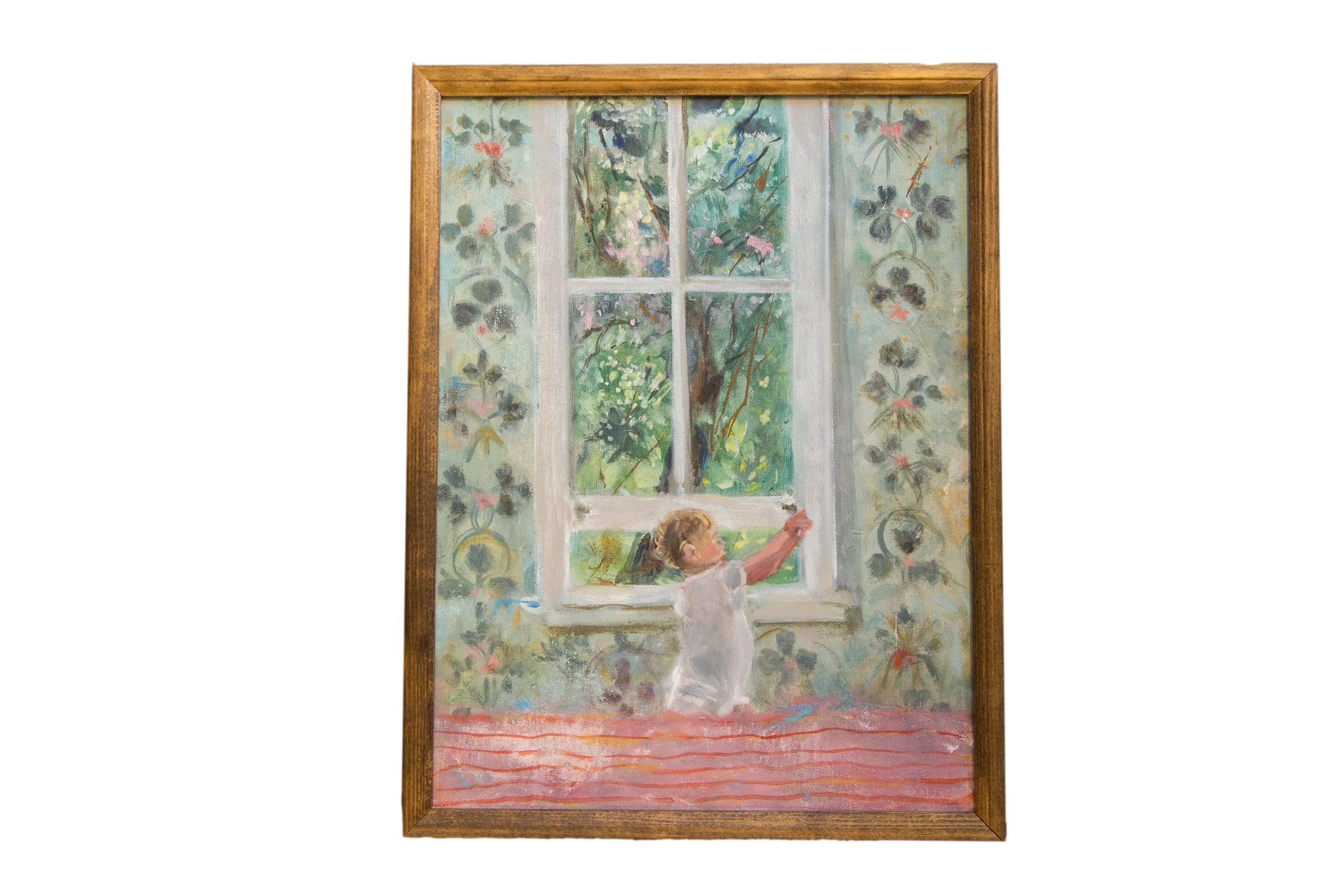 Grace B. Keogh Painting "Baby by the Window"
