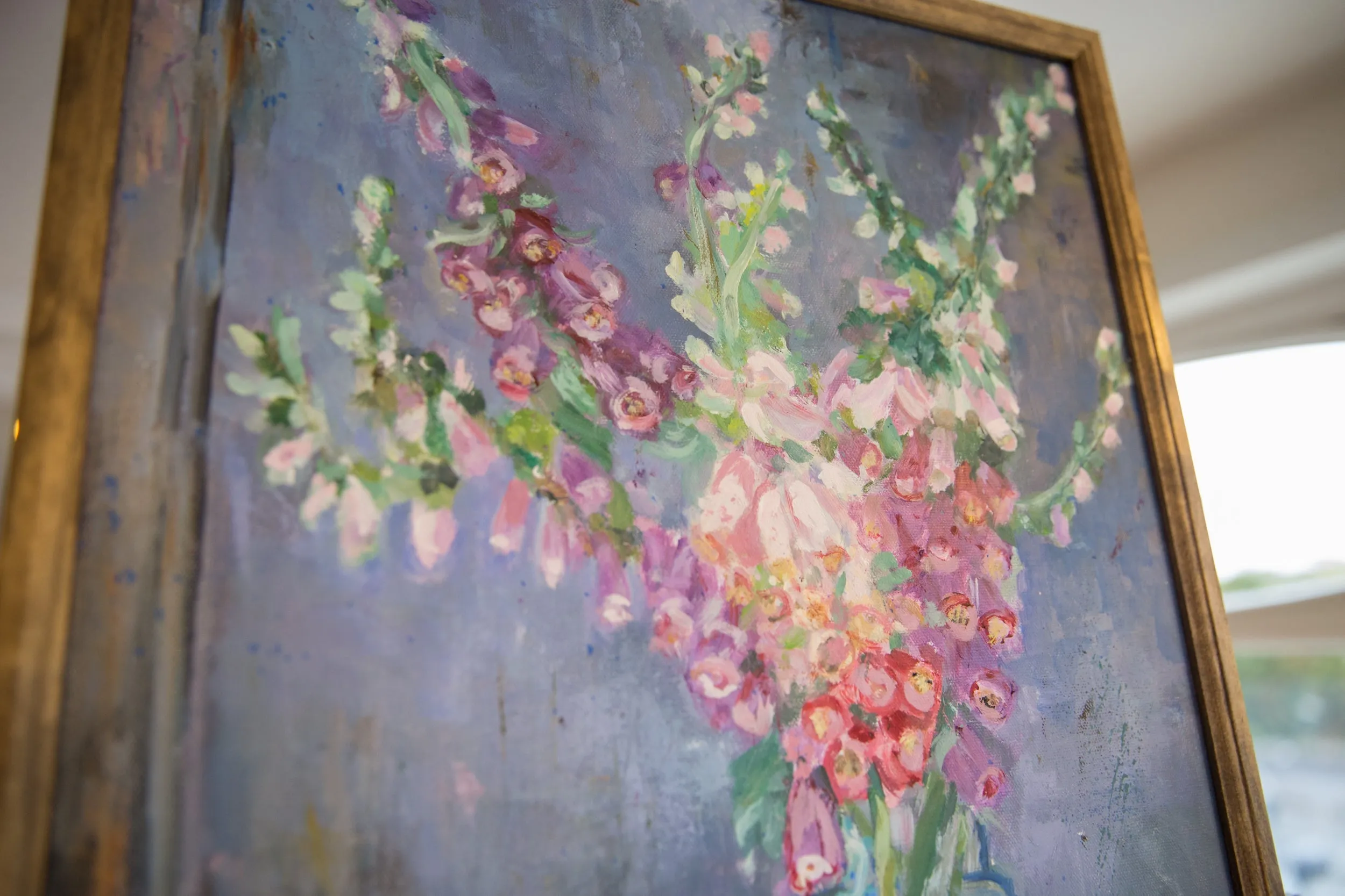 Grace B. Keogh Painting "Foxgloves"