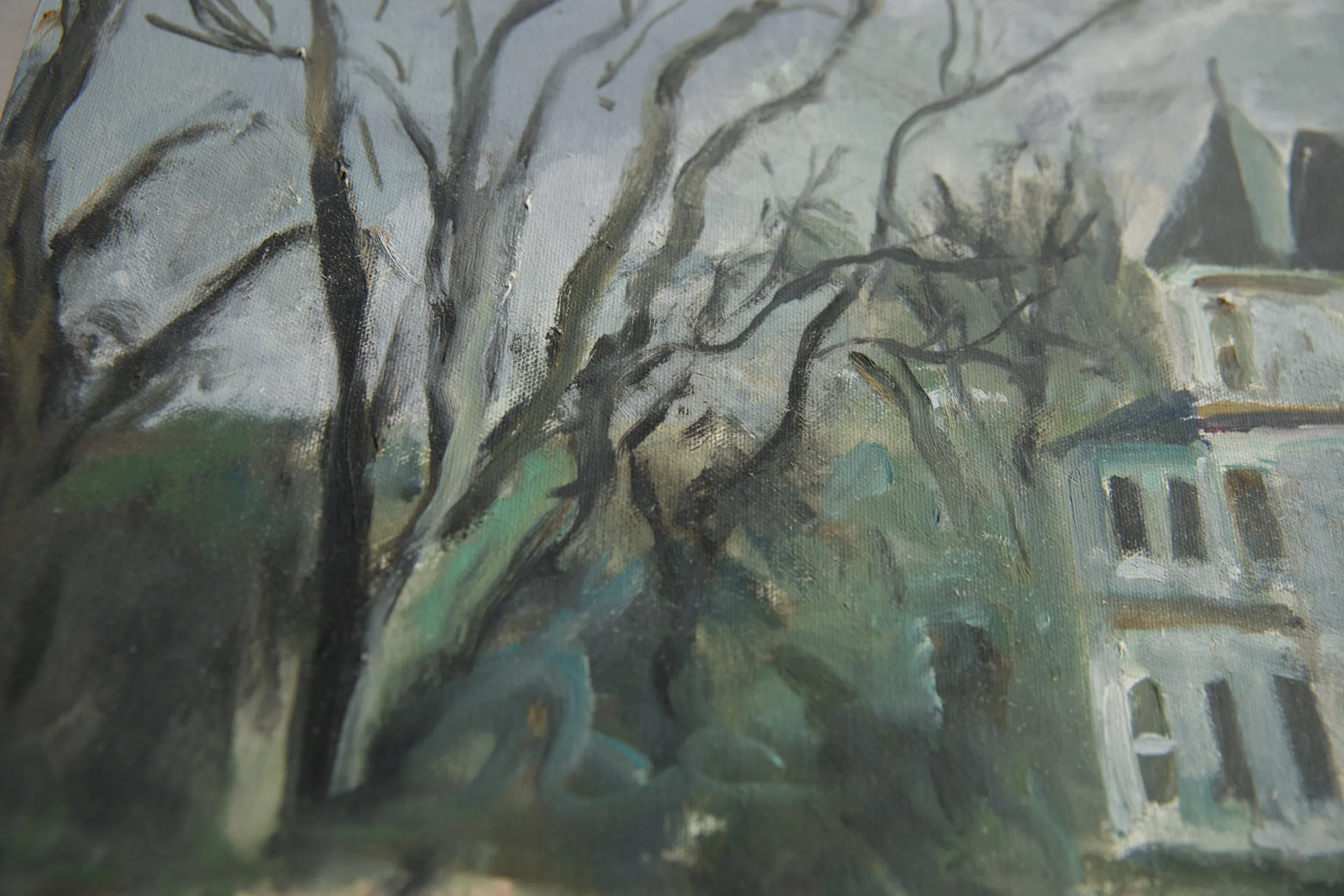 Grace B. Keogh Painting "French Chateau"