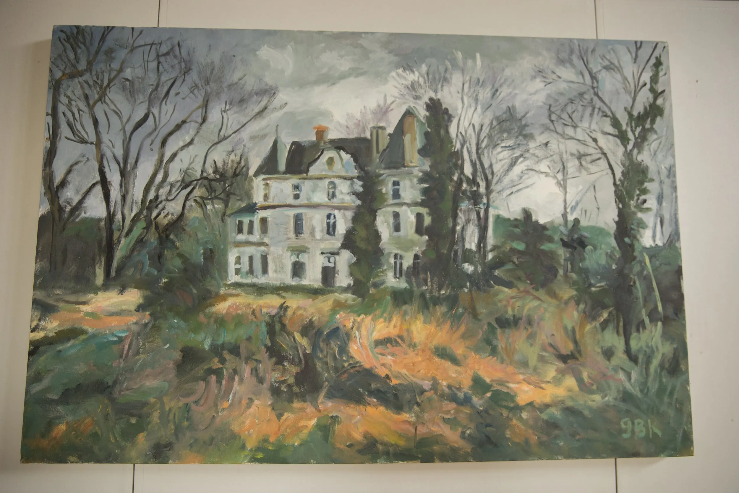 Grace B. Keogh Painting "French Chateau"