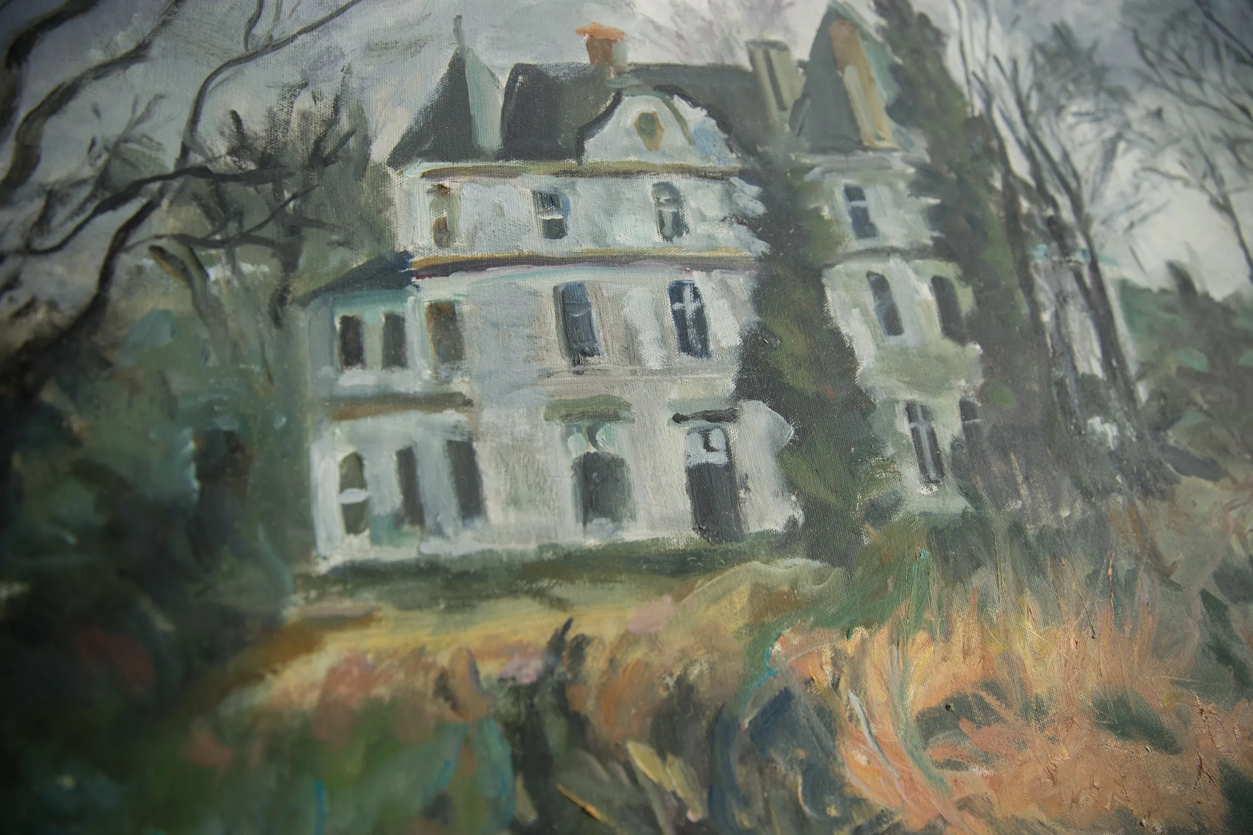 Grace B. Keogh Painting "French Chateau"