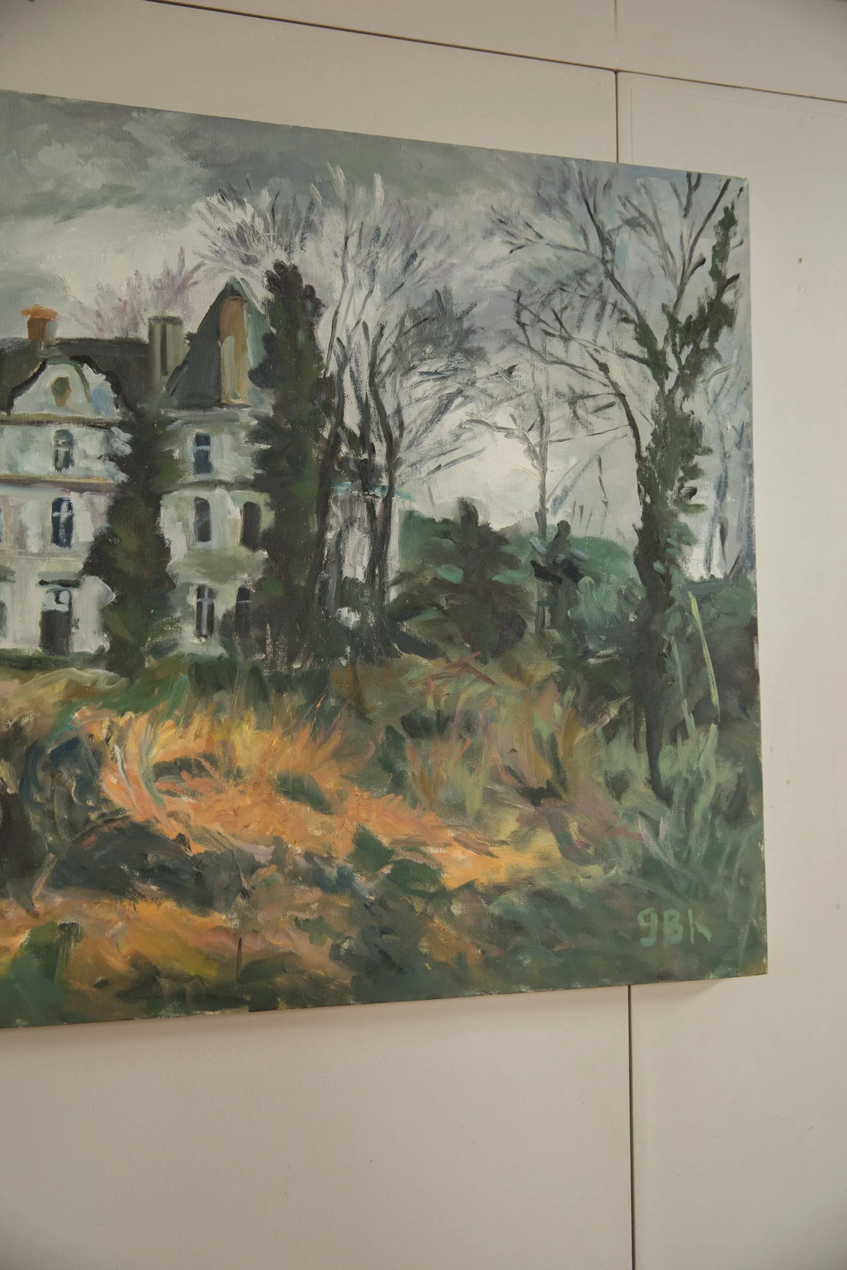 Grace B. Keogh Painting "French Chateau"