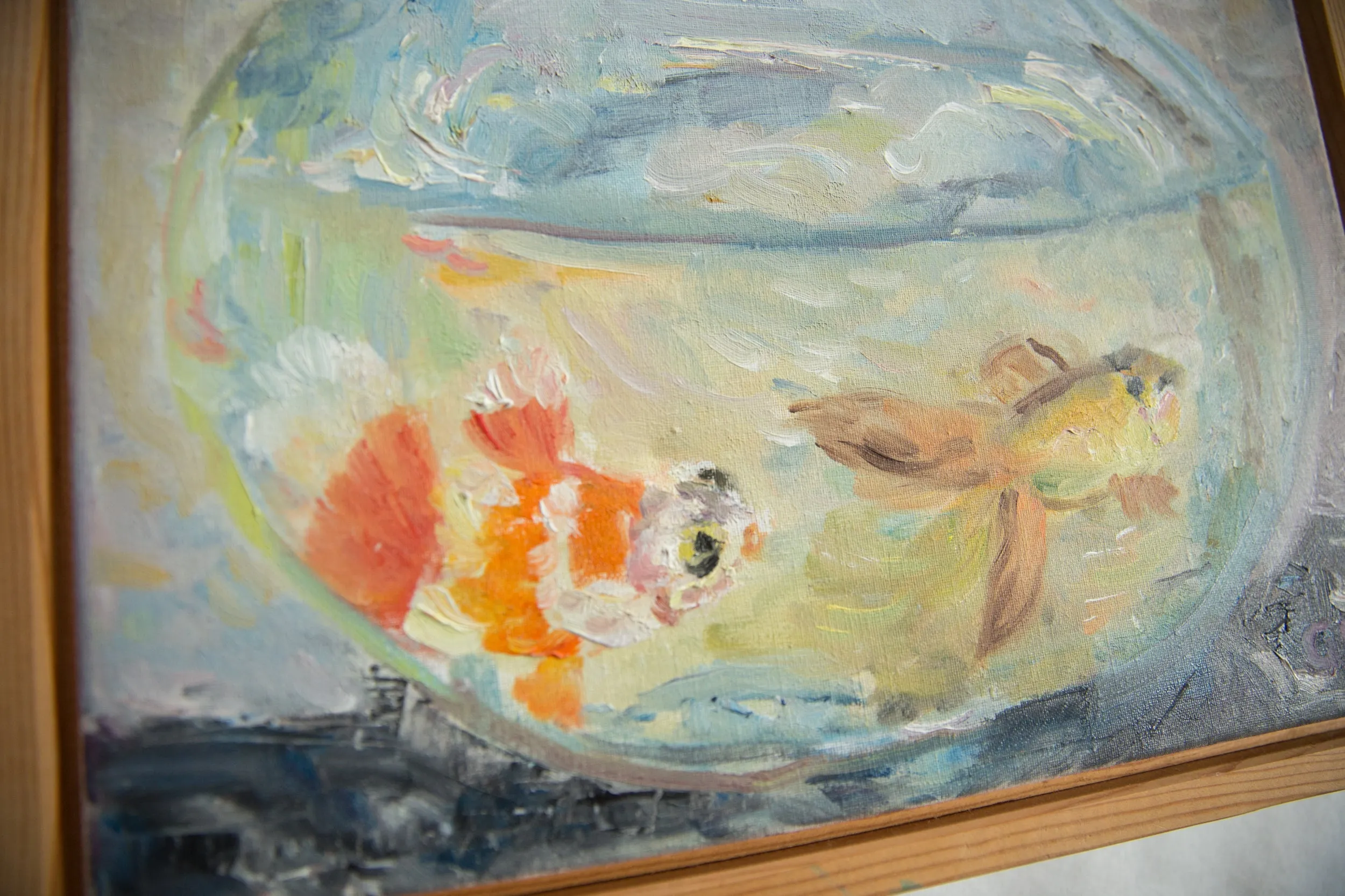 Grace B. Keogh Painting "Goldfish"