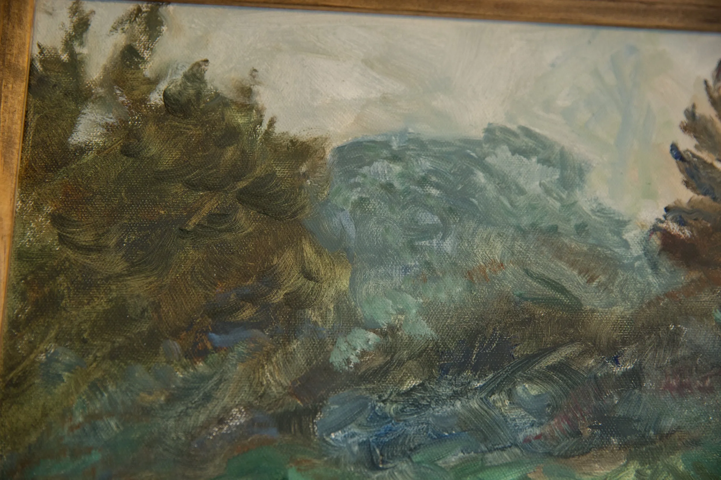 Grace B. Keogh Painting "Horse in Field"