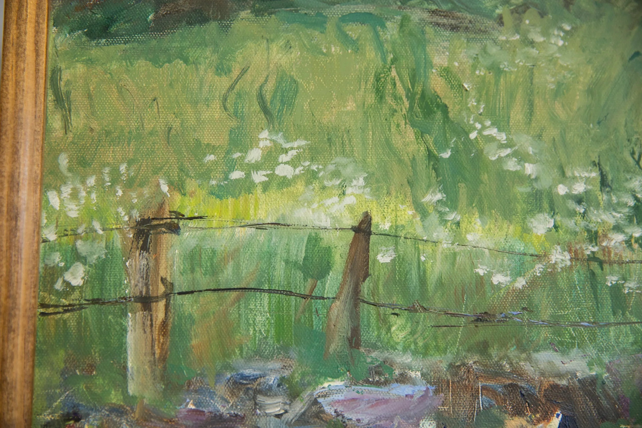 Grace B. Keogh Painting "Horse in Field"