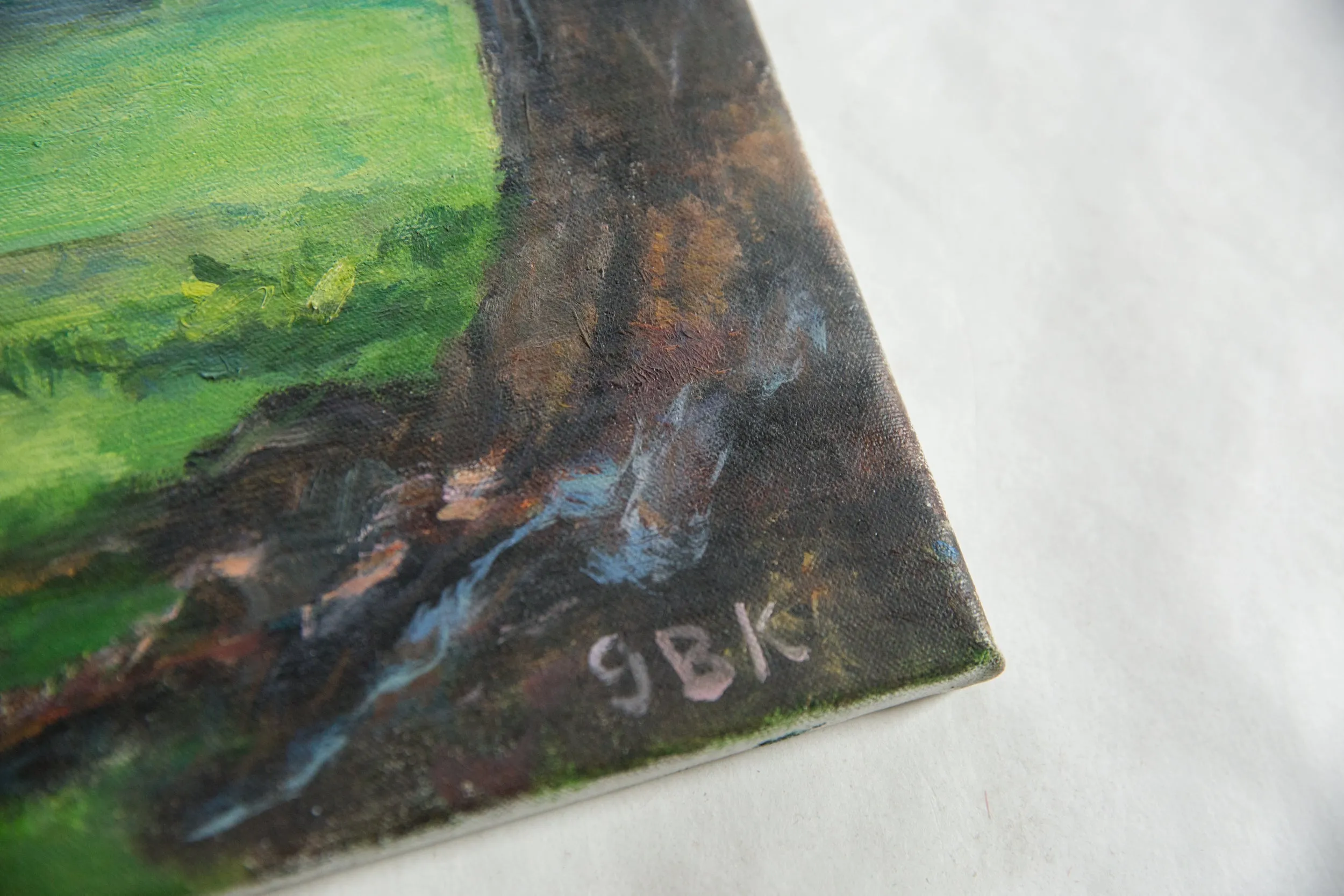 Grace B. Keogh Painting "Two Cows"