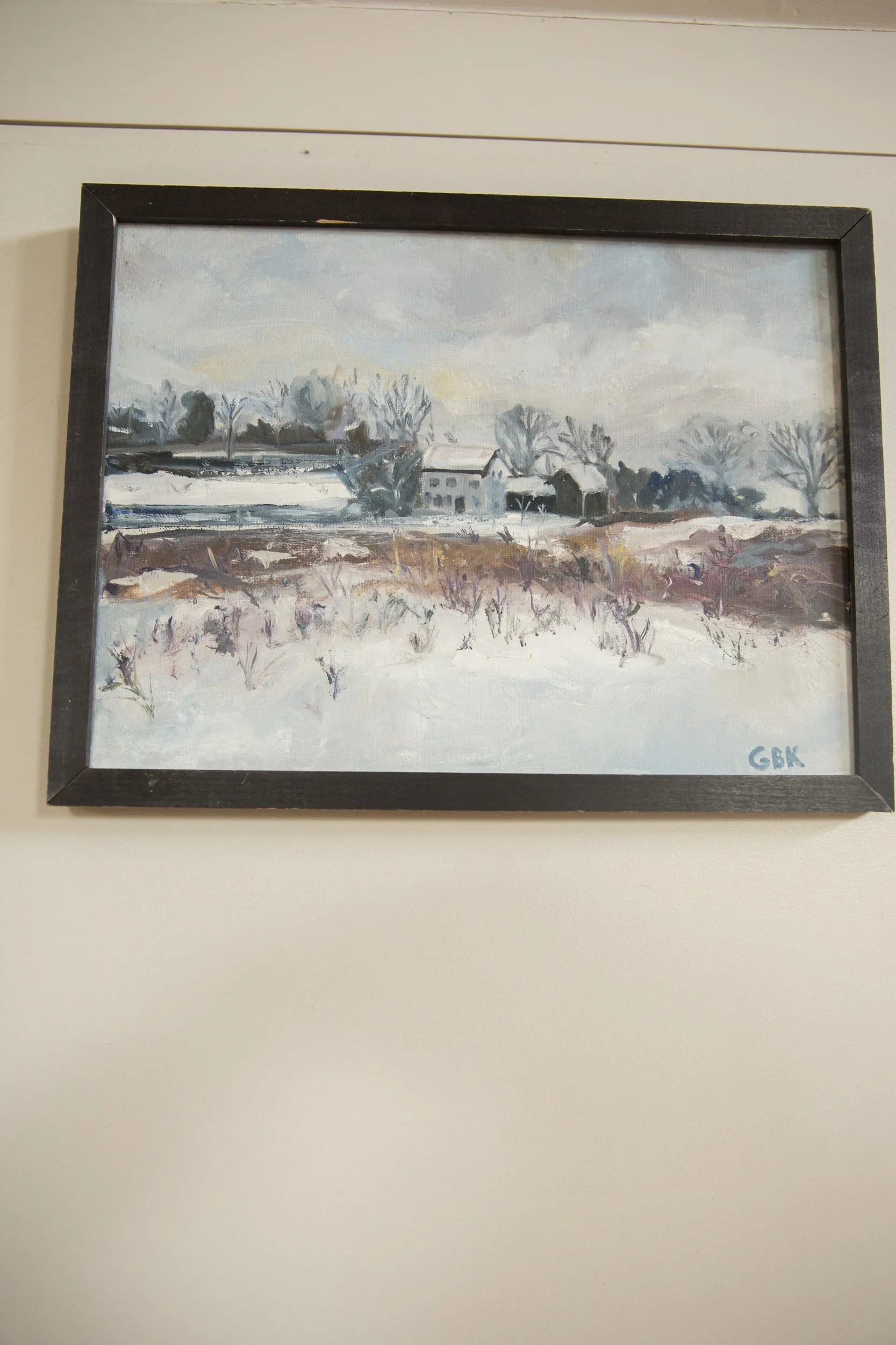 Grace B. Keogh Painting "Winter Landscape"