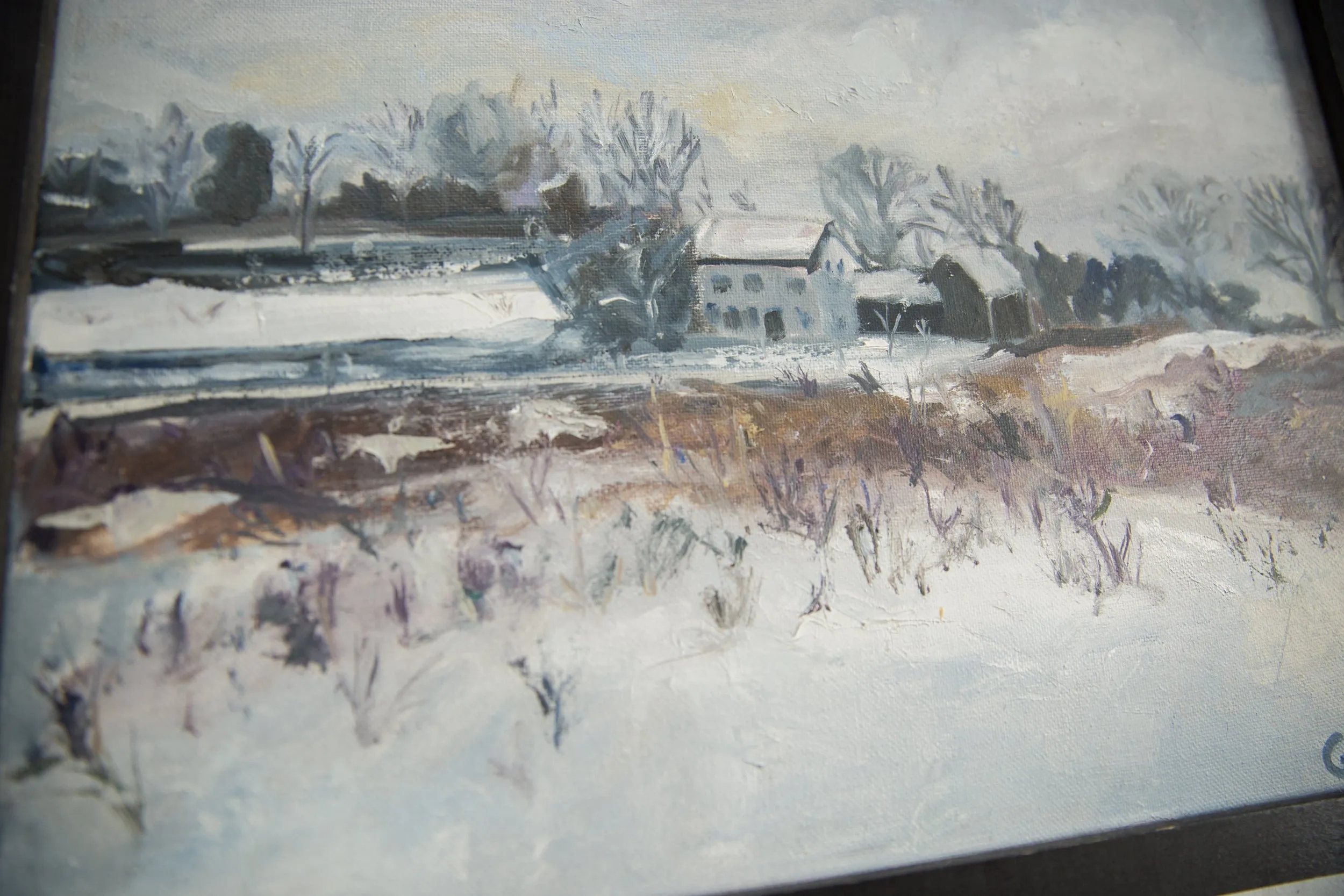 Grace B. Keogh Painting "Winter Landscape"