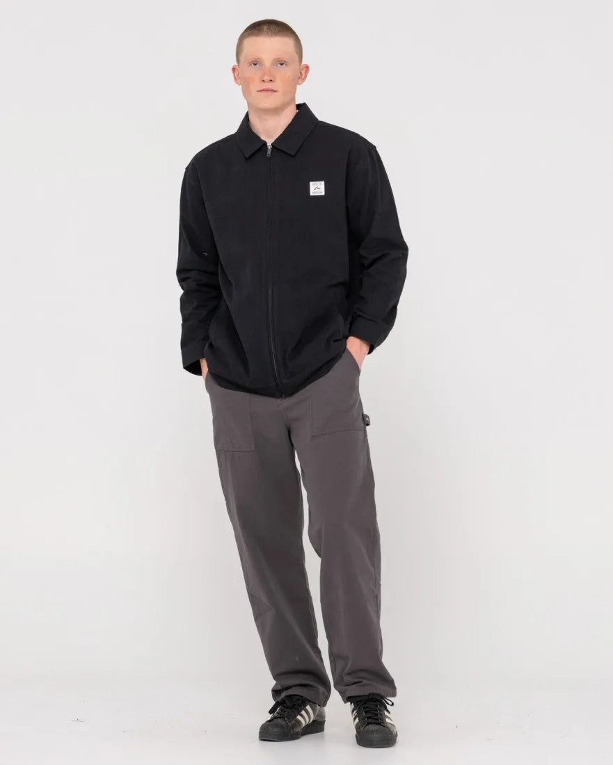 Greaser Relaxed Zip Up Jacket