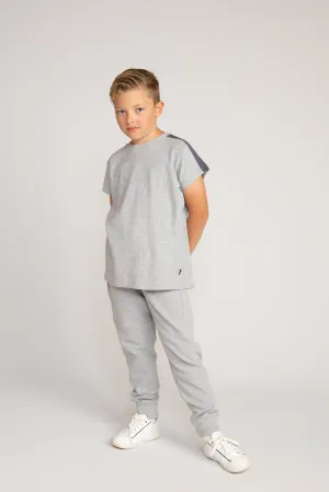 Grey Waffle Tee