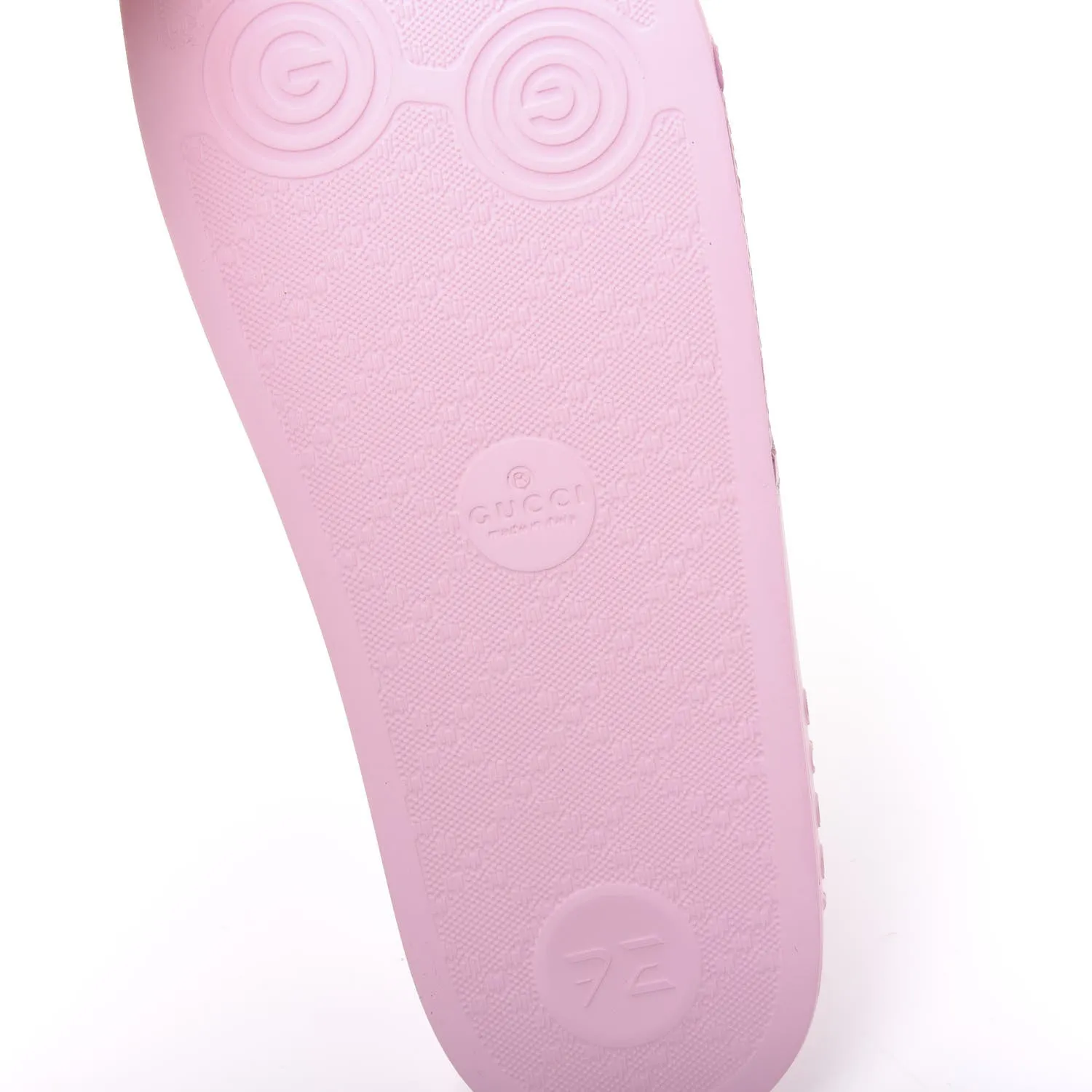 Gucci GG Psychedelic Slide Sandals in Pink