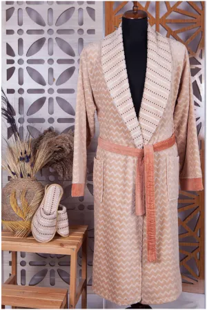 Hamtpon Collection Jacquard Velvet Bathrobe