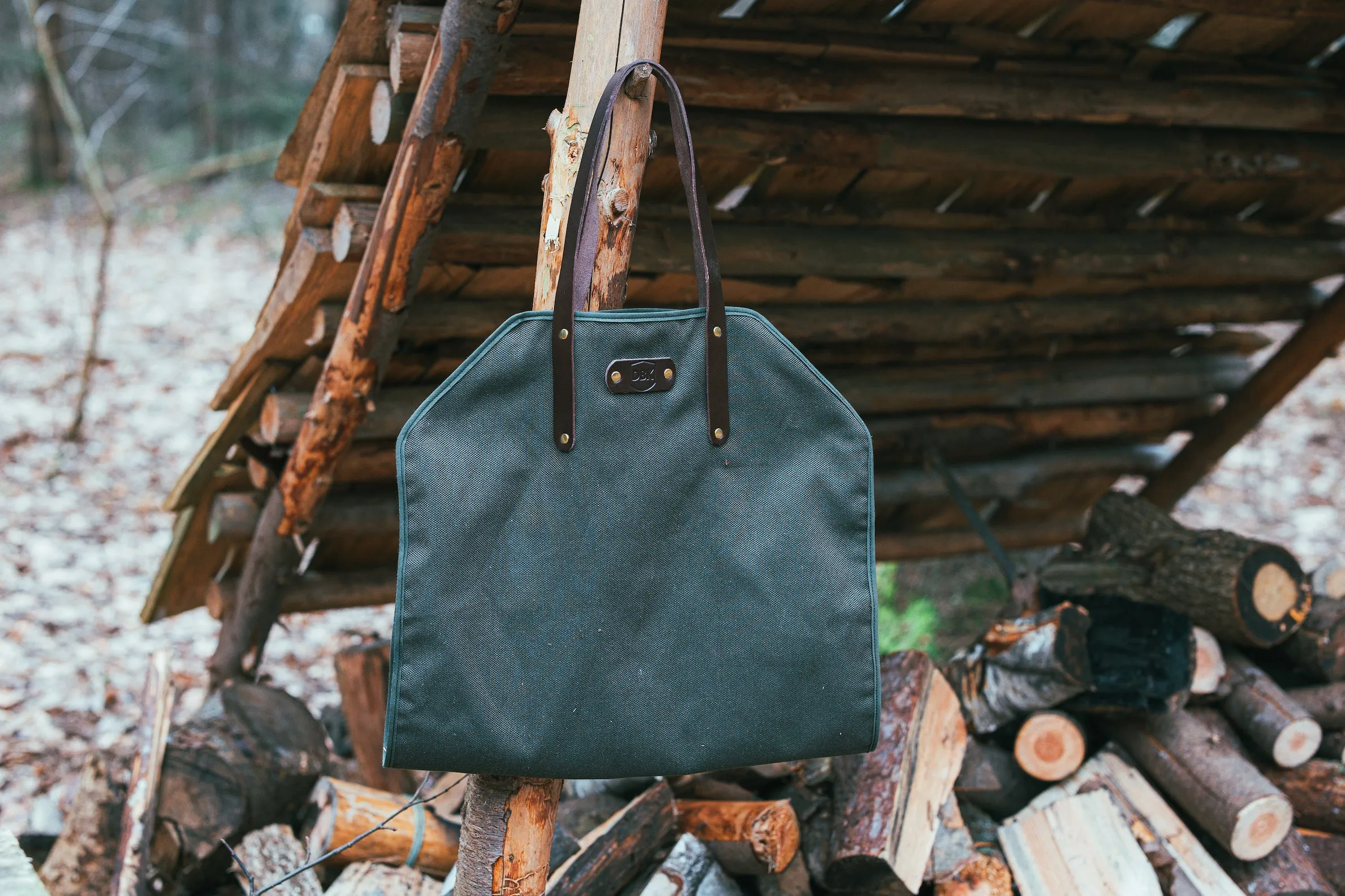 Handmade DBK Log Carrier