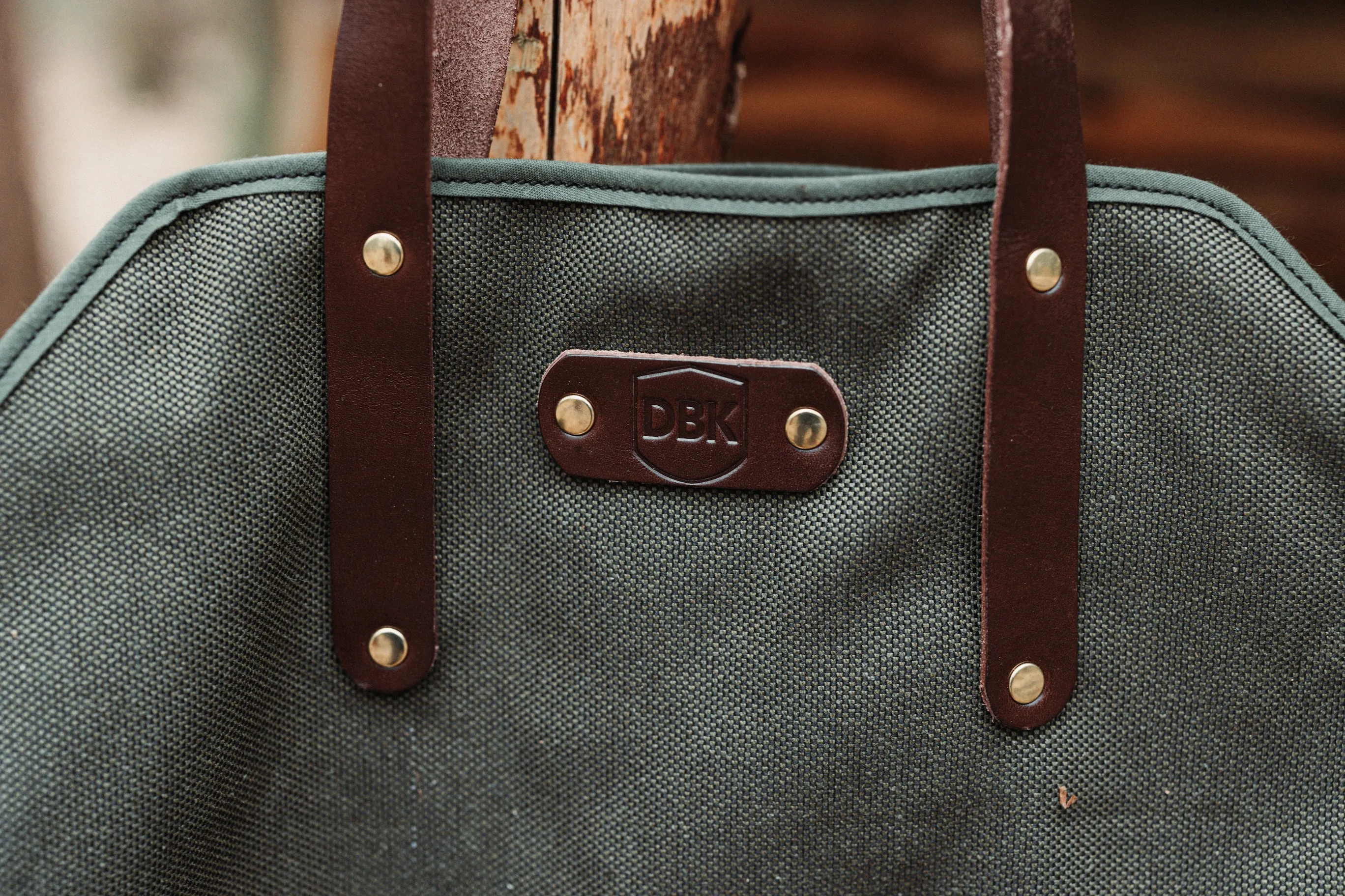 Handmade DBK Log Carrier
