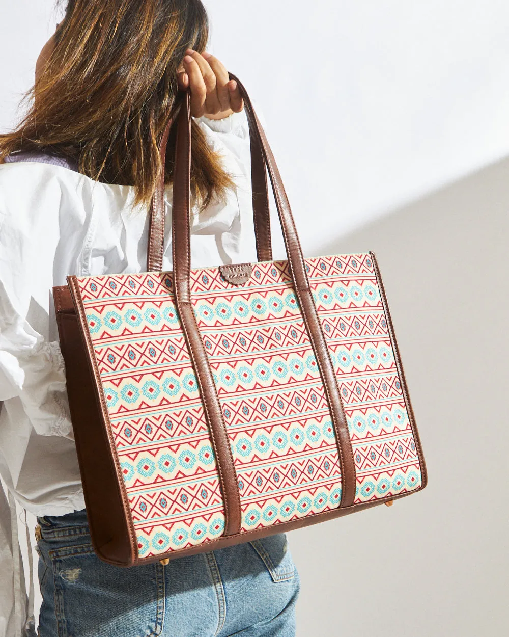 Handpainted Serenity Tote Bag