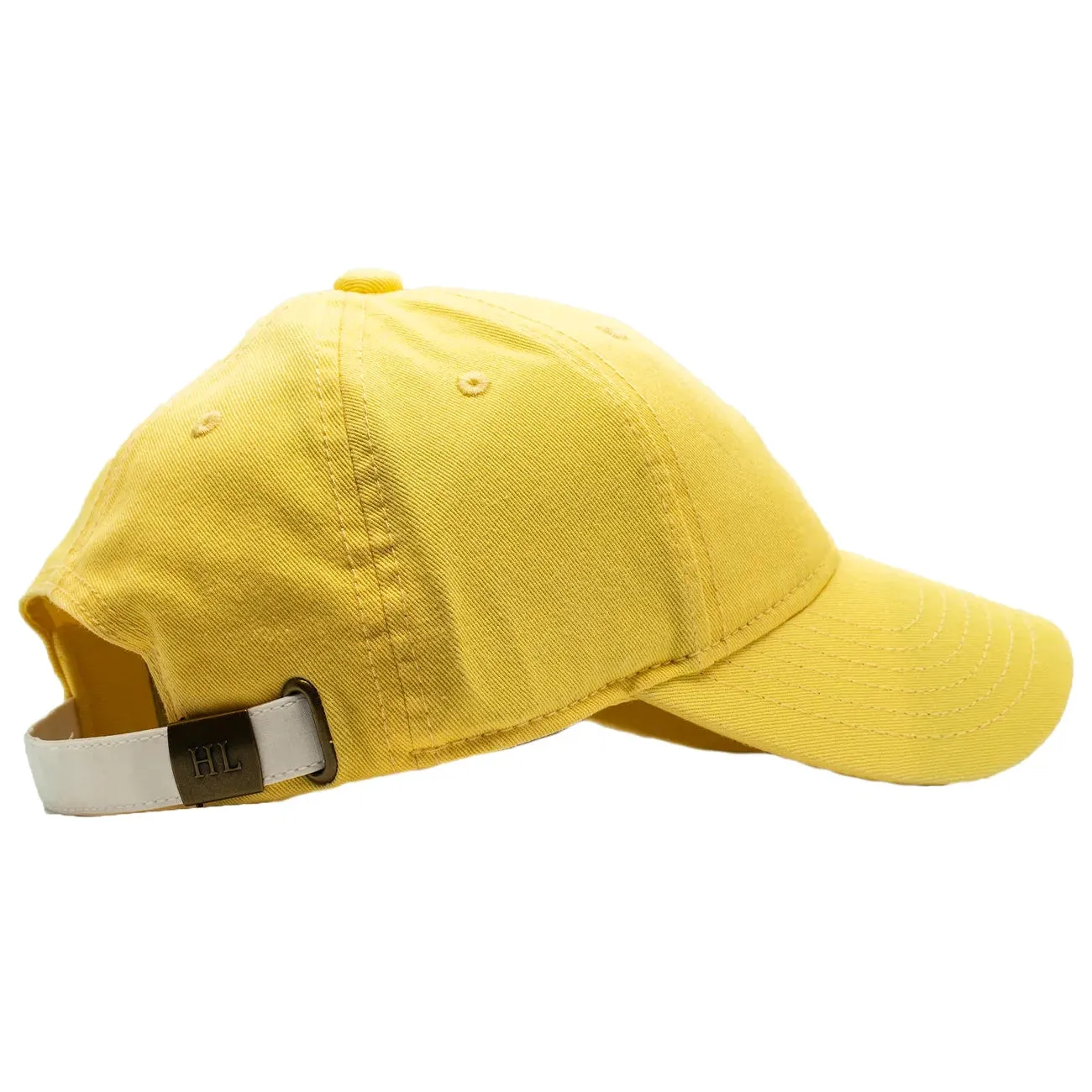 Harding Lane Kids Honey Bee Cotton Canvas Baseball Hat - Light Yellow