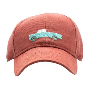 Harding Lane Kids Pick-up Truck Cotton Canvas Baseball Hat - New England Red