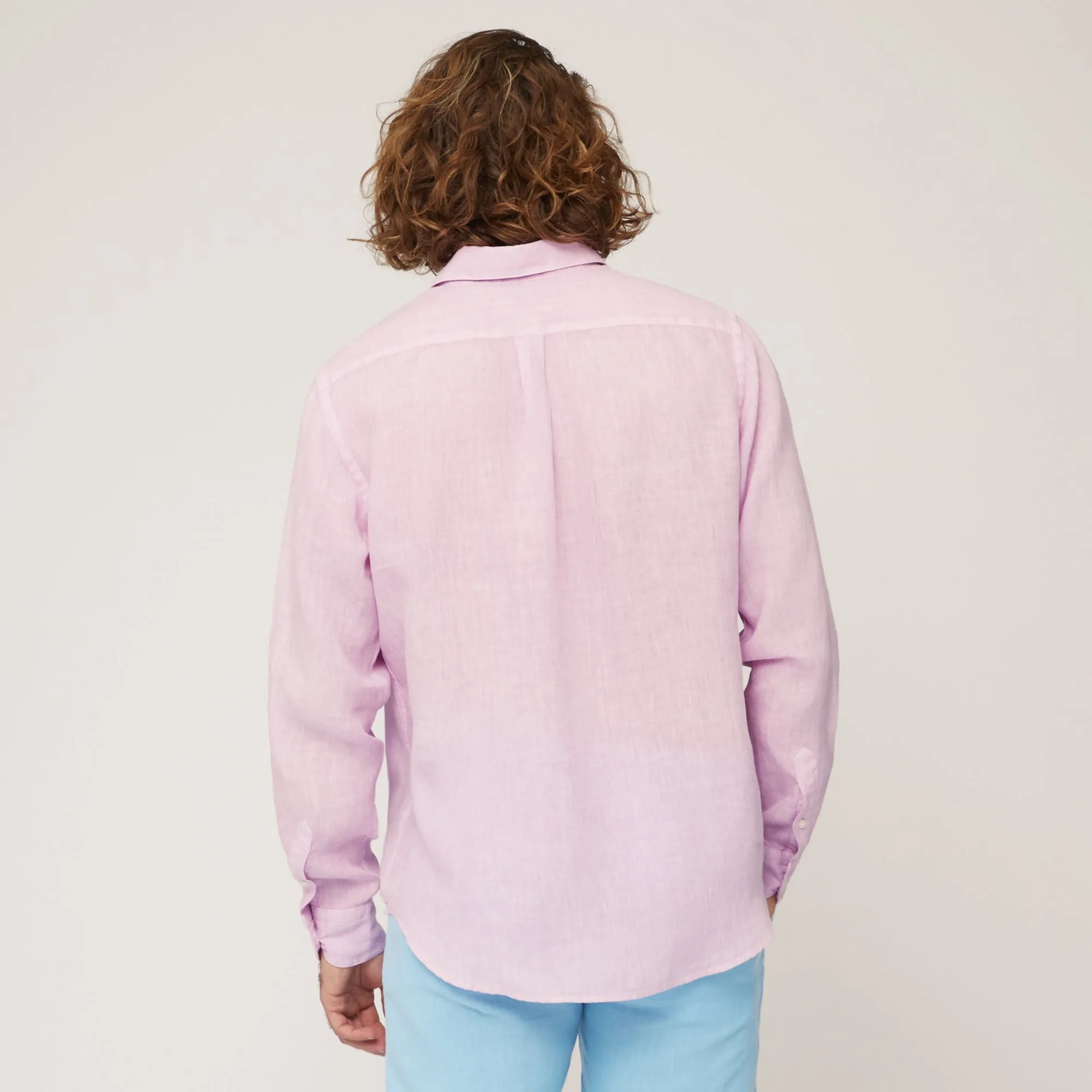 Harmont & Blaine Linen Shirt - Pink