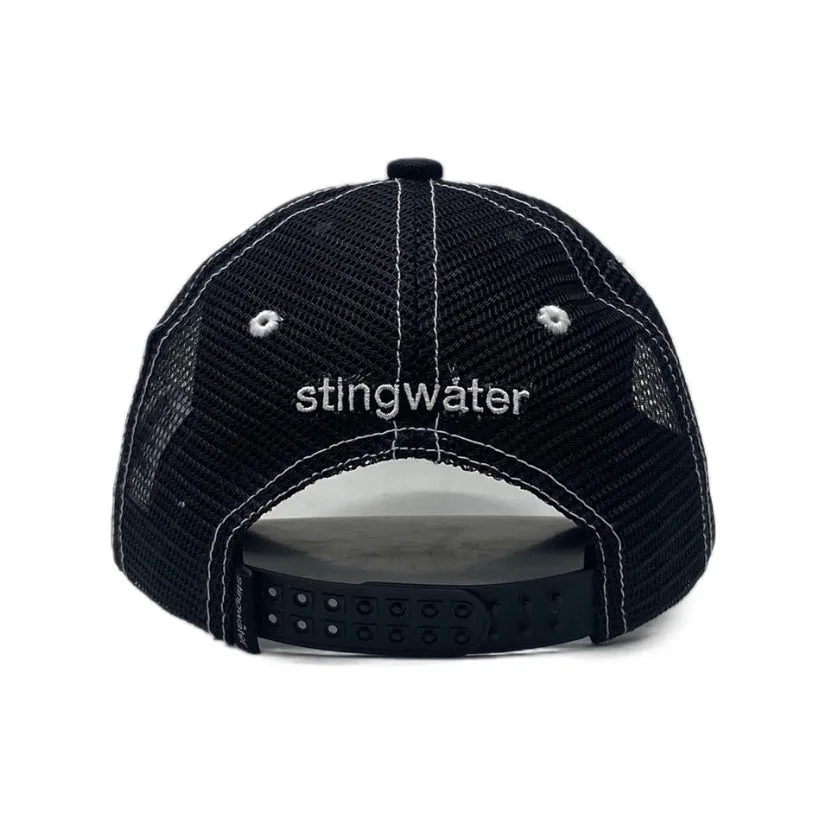 Hawkstar Canvas Trucker Hat Black/White