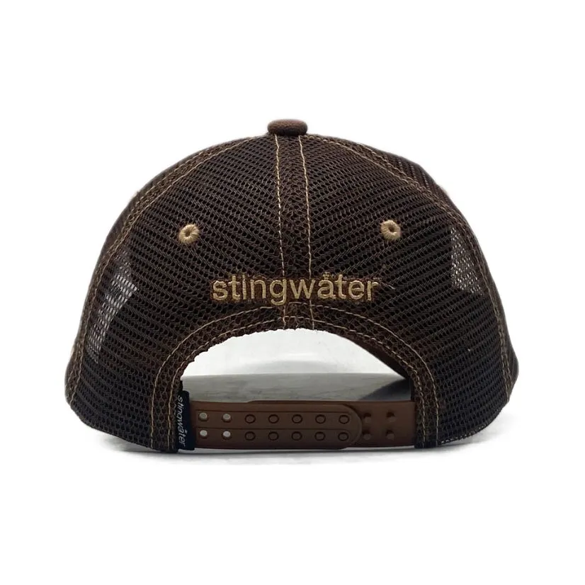 Hawkstar Canvas Trucker Hat Brown