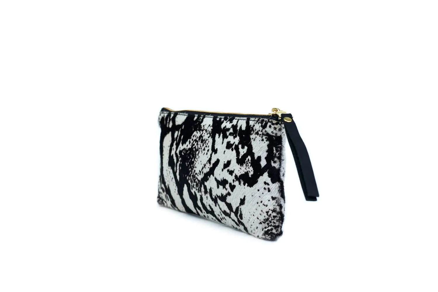 Hide Pouch, In Zebra