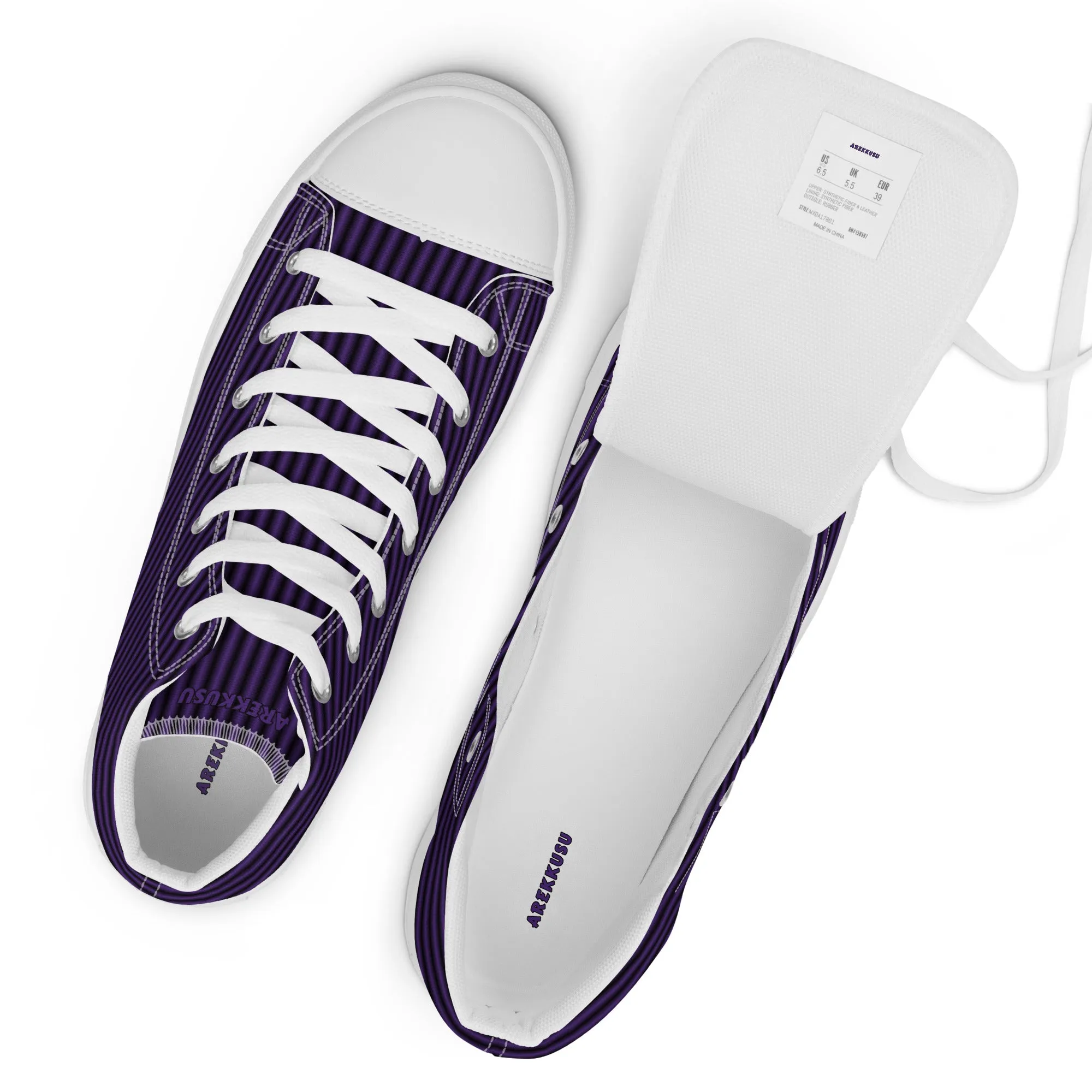 High Top Canvas Shoes