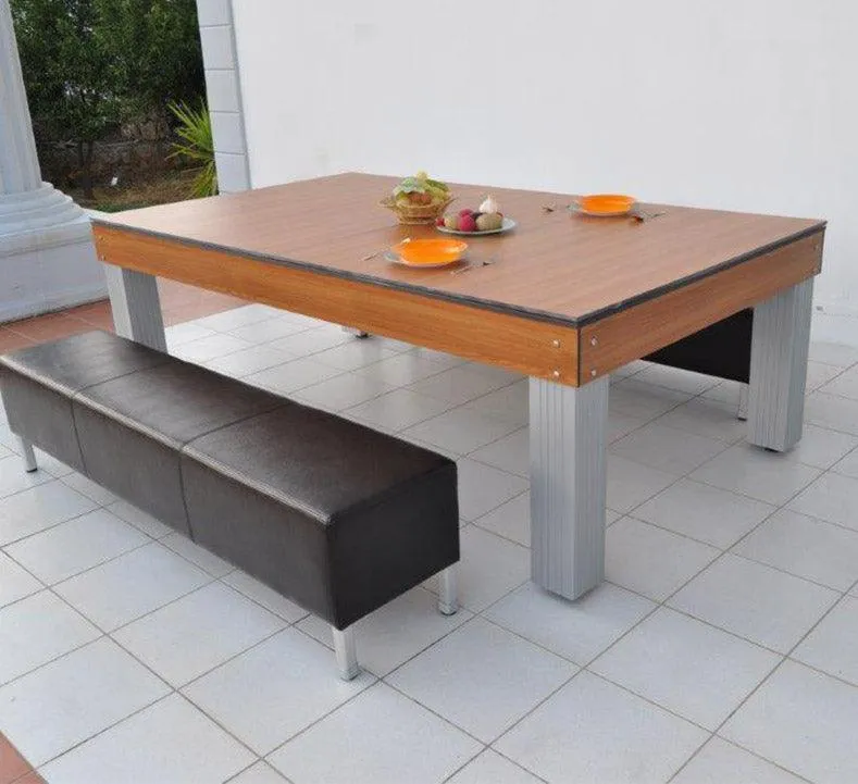 Holiday Outdoor Dining Pool Table