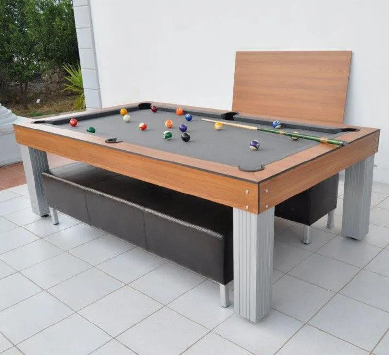Holiday Outdoor Dining Pool Table