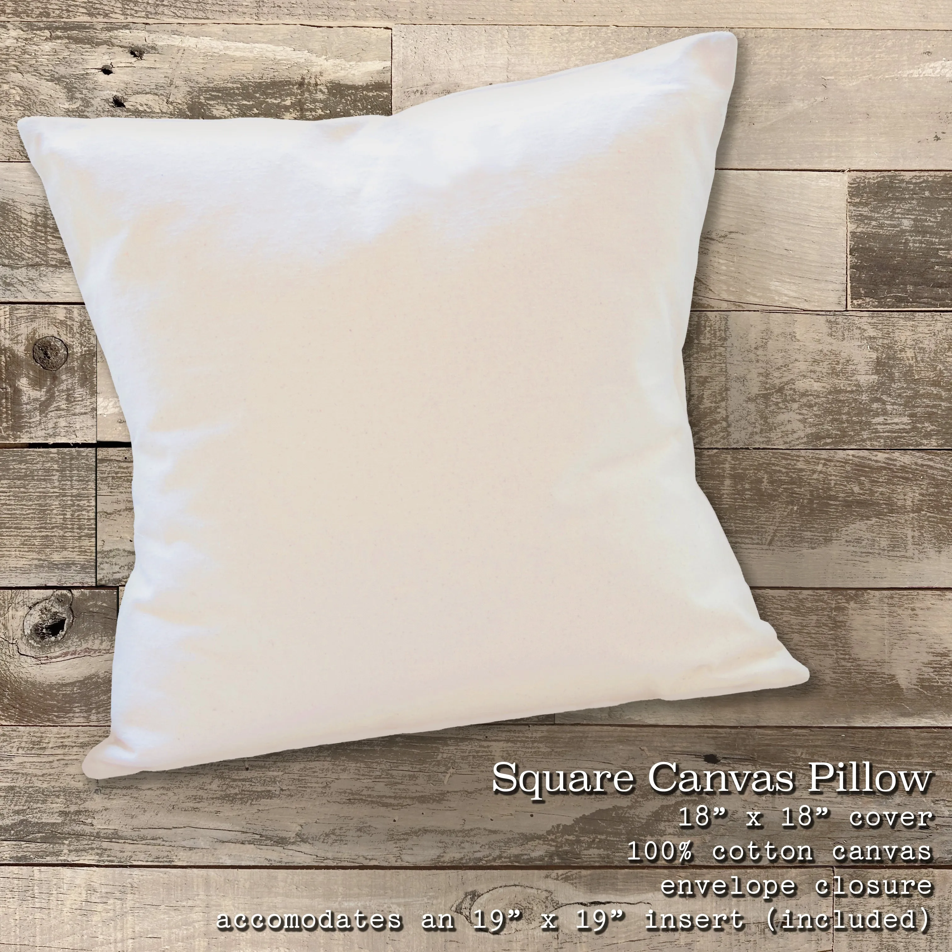 Hope Anchors the Soul - Square Canvas Pillow