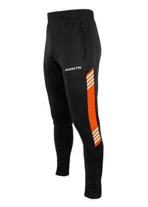 Hydro Skinny Bottoms Black/Maroon/White Kids