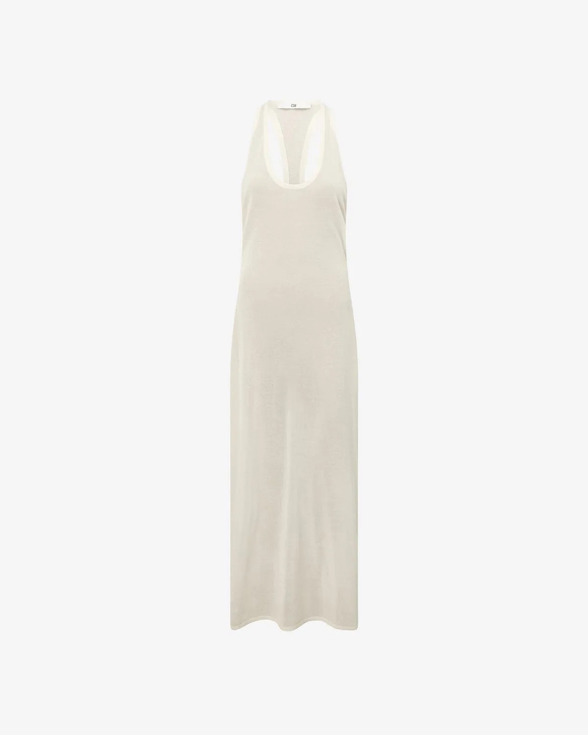 IM Racerback Slip Maxi Dress | Coconut