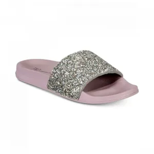 INC International Concepts Women's Glitter Pool Slides
