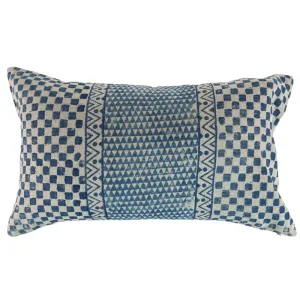 Indigo Lumbar Neela Pillow