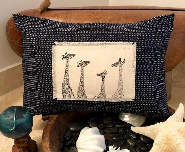 Indigo Throw Pillows