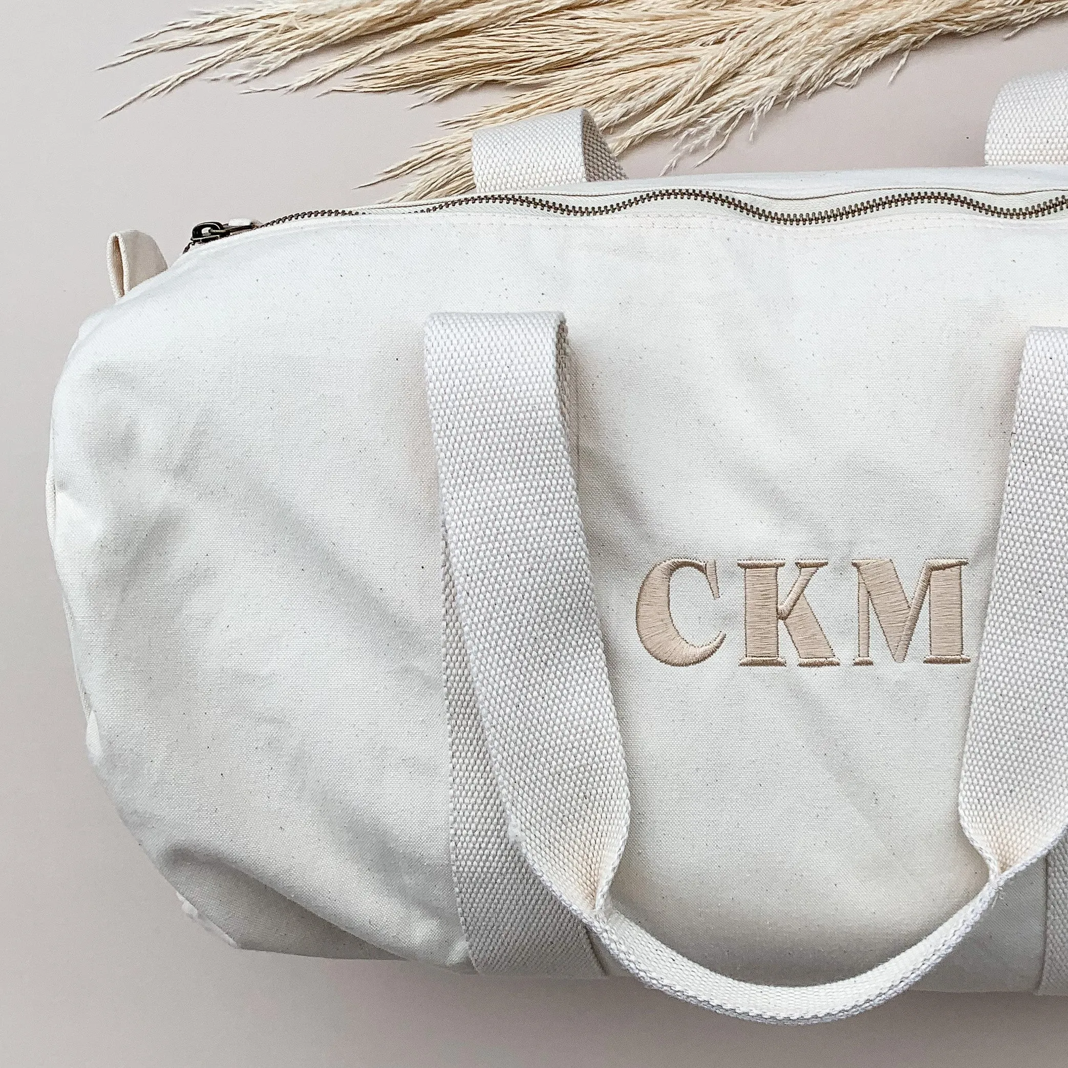 Initial Duffle Bag - Embroidery