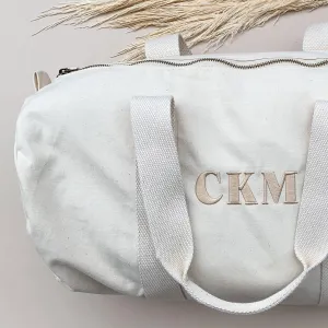 Initial Duffle Bag - Embroidery