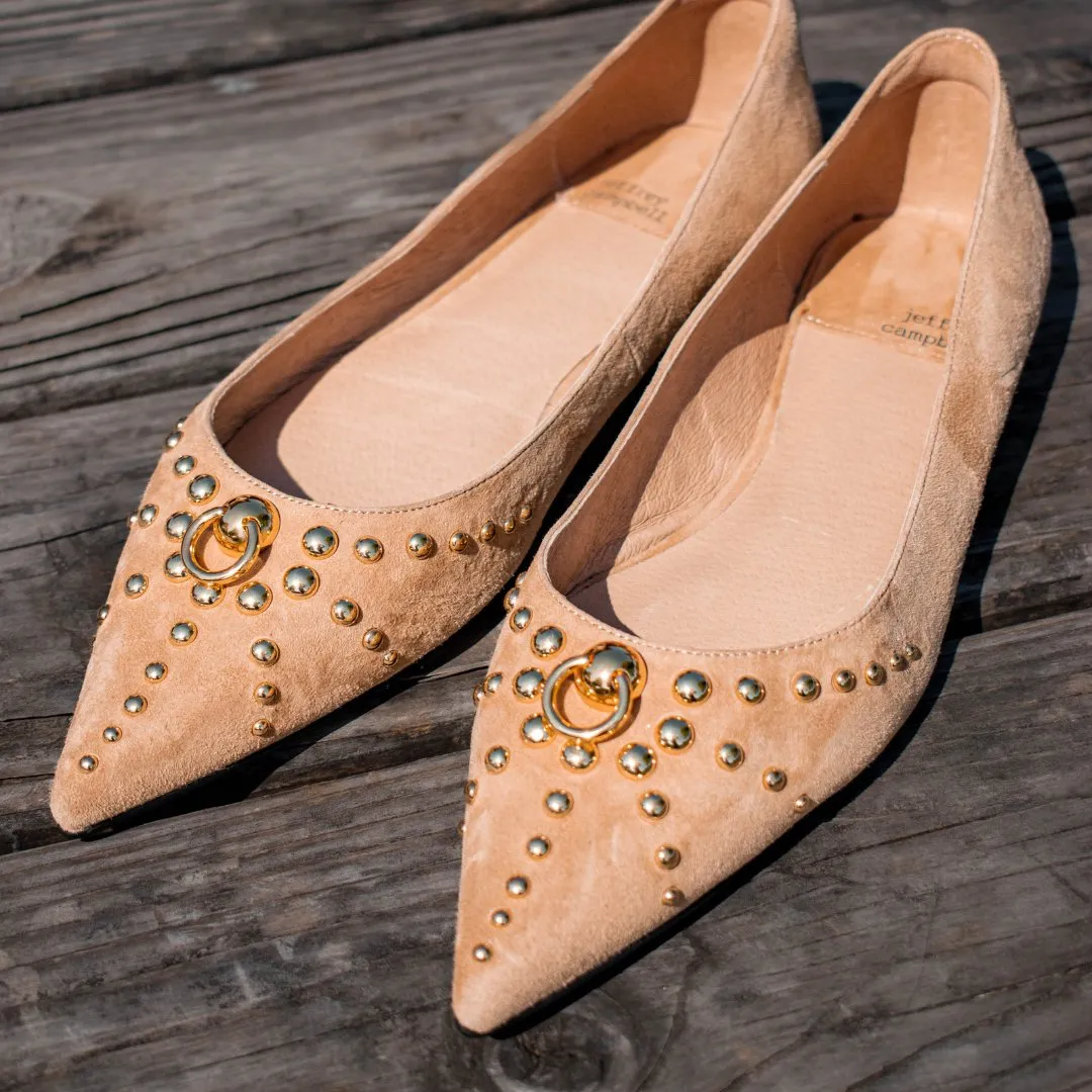 Jeffrey Campbell: Appealing In Natural Suede