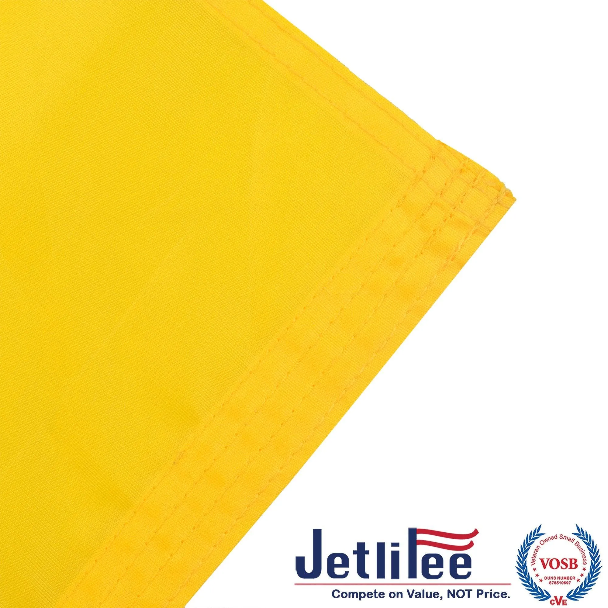 Jetlifee 3x5 Ft Embroidery Gadsden Don't Tread On Me Flag