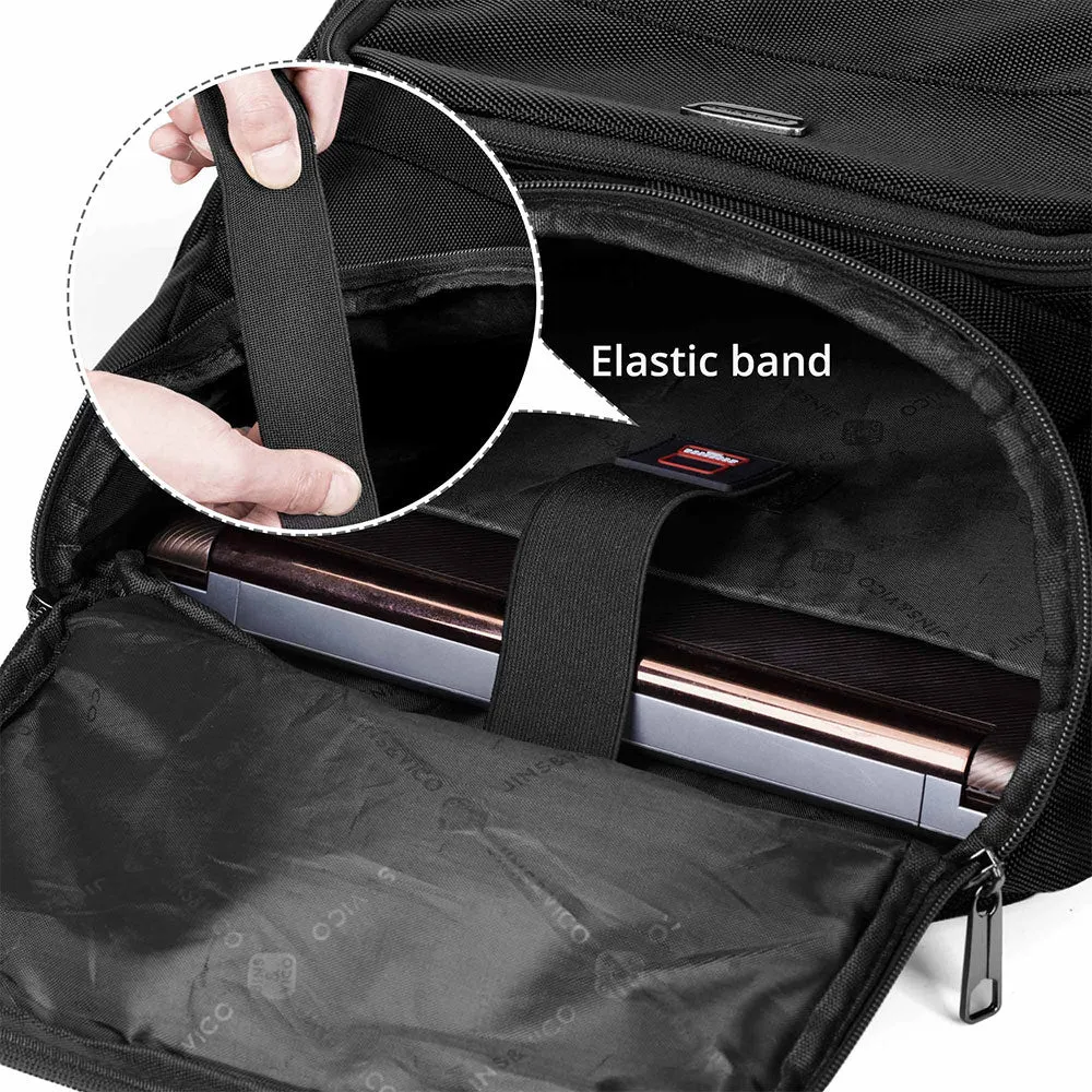 JINS&VICO 15.6 Inch Lightweight Backpack For Travel & School